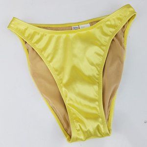 Shiny Dance Bikini by SPLASH 80s Vintage Aerobics Dance High Waist Sz Small